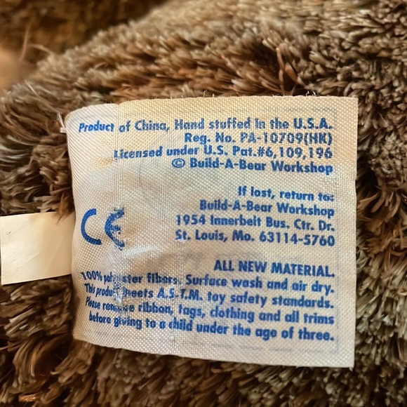 Build A Bear Brown Tan Monkey Plush 18" Stuffed Animal Toy Soft 2011 BAB - Picture 4 of 6